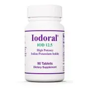 Optimox Corporation, Iodoral, 12,5mg, 90 Tabletten