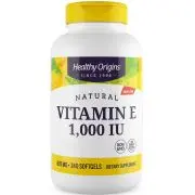Healthy Origins, E-1000, Depot, 240 Weichkapseln