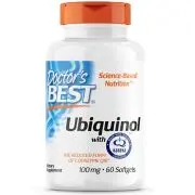 Doctor's Best, Ubiquinol mit Kaneka, 100mg, 60 Weichkapseln