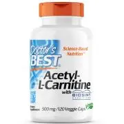 Doctor's Best, Acetyl-L-Carnitine mit Biosint, 500mg, 120 Kapseln