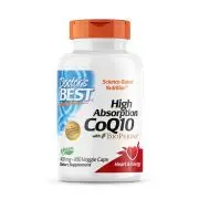 Doctor's Best, High Absorption CoQ10, 400mg, 180 veg. Kapseln
