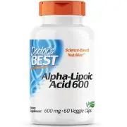 Doctor's Best, Alpha-Lipoic Acid, Depot, 600mg, 60 Veg. Kapseln