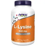 Now Foods, L-Lysin, 500mg, 250 Veg. Kapseln
