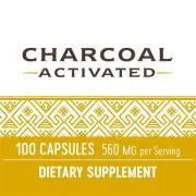 Nature's Way, Activated Charcoal, 280mg, 100 Kapseln | Sonderposten