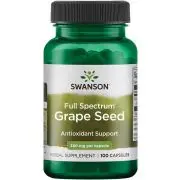 Swanson, Full Spectrum Grape Seed, 380mg, 100 Kapseln