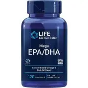 Life Extension, Mega EPA/DHA, 120 Weichkapseln
