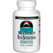 Source Naturals, Mega Strength Beta Sitosterol, 375mg, 120 Veg. Tabletten