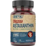 Deva, Veganes Astaxanthin, 4mg, 30 Vegane Kapseln
