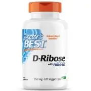 Doctor's Best, D-Ribose, 850mg, 120 Kapseln