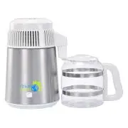 B-WARE blue green Wasserdestilliergerät Water Pro Edelstahl/Weiss - mit Glaskanne
