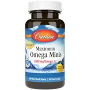 Carlson Labs, Max Omega Minis, 1000mg, 60 Mini Weichkapseln