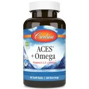 Carlson Labs, ACES + Omega, 60 Weichkapseln