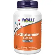 Now Foods, L-Glutamine, 500mg, 120 Veg. Kapseln