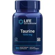 Life Extension, Taurine, 1000mg, 90 Kapseln
