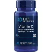 Life Extension, Vitamin C 24-Hour Liposomal Hydrogel Formula, 60 Tabletten