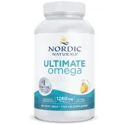 Nordic Naturals, Ultimate Omega, 1280mg Omega-3, Zitrone, 120 Weichkapseln