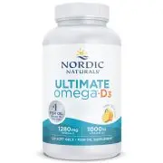 Nordic Naturals, Ultimate Omega-D3 Lemon, 120 Weichkapseln