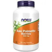 Now Foods, Saw Palmetto Berries, 550mg, 250 veg. Kapseln