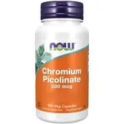 Now Foods, Chromium Picolinate, 200mcg, 100 Kapseln