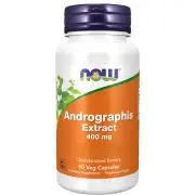 Now Foods, Andrographis-Extrakt, 400mg, 90 Veg. Kapseln
