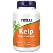 Now Foods, Kelp, natürliches Jod, 150mcg, 200 Tabletten