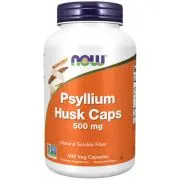 Now Foods, Psyllium Husk, 500mg, 500 Veg. Kapseln