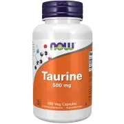 Now Foods, Taurine, 500mg, 100 Veg. Kapseln