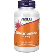Now Foods, Niacinamide, 500mg, 100 vegane Kapseln