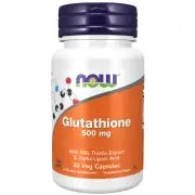 Now Foods, Glutathione, 500mg, 30 Kapseln