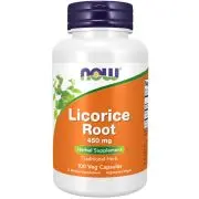 Now Foods, Licorice Root, 450mg, 100 vegane Kapseln