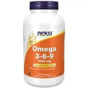 Now Foods, Omega 3-6-9, 1000mg, 250 Weichkapseln