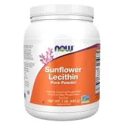Now Foods, Sunflower Lecithin Powder, Pulver, 454g