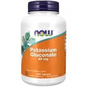 Now Foods, Potassium Gluconate, 99mg, 250  Veg. Tabletten