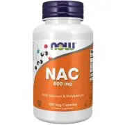 Now Foods, NAC, 600mg, 100 Veg. Kapseln