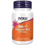 Now Foods, Vitamin K2 MK-7, 100mcg, 60 Veg. Kapseln