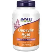 Now Foods, Caprylic Acid, 600mg, 100 Weichkapseln