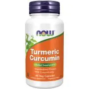 Now Foods, Turmeric Curcumin, 665mg, 60 Kapseln