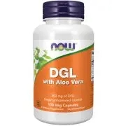 Now Foods, DGL mit Aloe Vera, 100 Veg. Kapseln
