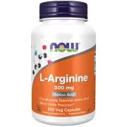 Now Foods, L-Arginine, 500mg, 250 Kapseln