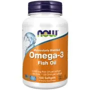 Now Foods, Omega-3, Molecularly Distilled, 100 Weichkapseln