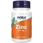 Now Foods, Zink Gluconate, 50mg, 100 Tabletten
