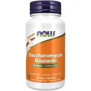 Now Foods, Probiotic Saccharomyces Boulardii, 60 Kapseln