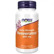 Now Foods, Resveratrol, Extra Strength, 350mg, 60 Veg. Kapseln4774-1