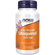 Now Foods, Ubiquinol, 200mg, 60 Weichkapseln