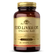 Solgar, Cod Liver Oil, Vitamin A & D, 100 Weichkapseln