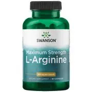 Swanson, L-Arginine, 850mg, 90 Kapseln