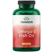Swanson, Omega-3 Fish Oil, Zitronengeschmack, 150 Weichkapseln