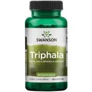 Swanson, Triphala mit Amla, Behada & Harada, 500mg, 100 Kapseln