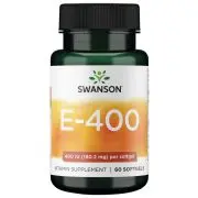 Swanson, E-400, 400IU, 60 Weichkapseln